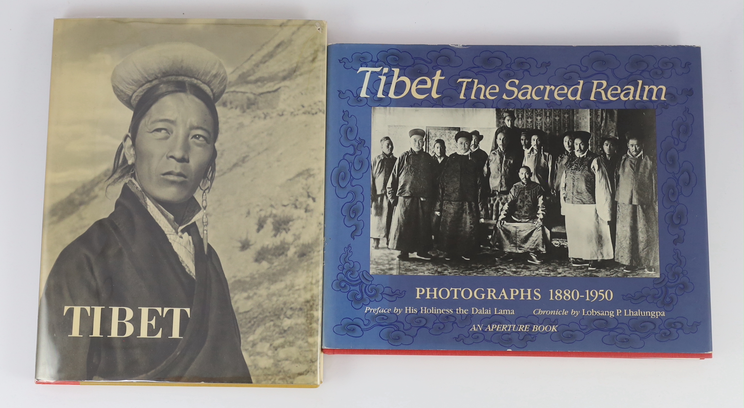 Vitali, Roberto - Early Temples of Central Tibet. coloured plates and other illus.; publisher's cloth and d/wrapper, 4to. 1990; Pallis, Marco - Peaks and Lamas. 3rd revised and enlarged edition. photo. plates and other i
